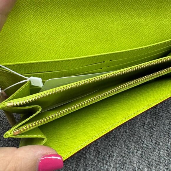 Louis Vuitton Sarah Multicolor Canvas Wallet 388-082225 - Picture 11 of 12